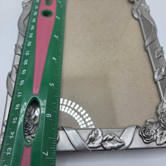 Vintage Seagull Pewter Wedding Doves Floral Design Photo Frame 5x7 - Picture 13 of 15